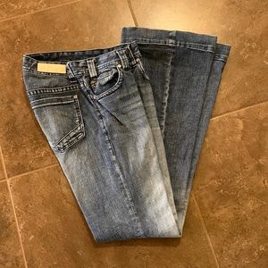 Perfect condition Rock and Roll Denim flare jeans
